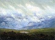 Caspar David Friedrich Drifting Clouds oil painting artist
